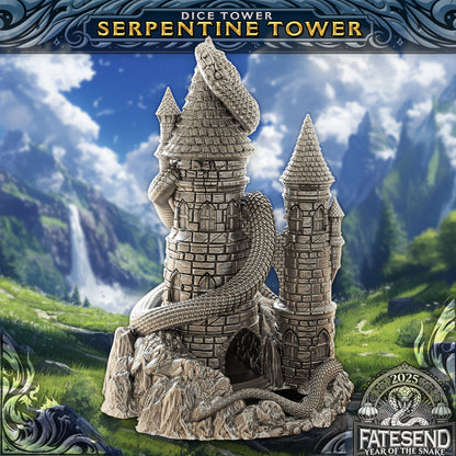 Serpentine Tower Dice Tower