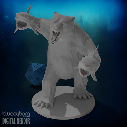 Sharkenbear 28mm Scale Miniature