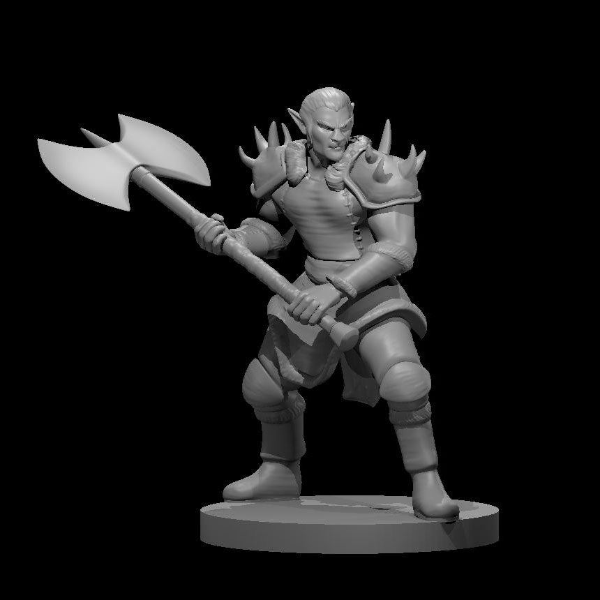 Shifter Male Barbarian 28mm Scale Miniature