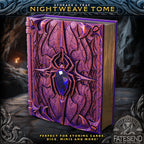 Nightweave Spider Tome - Storage / Roll Tray / Dice Tower