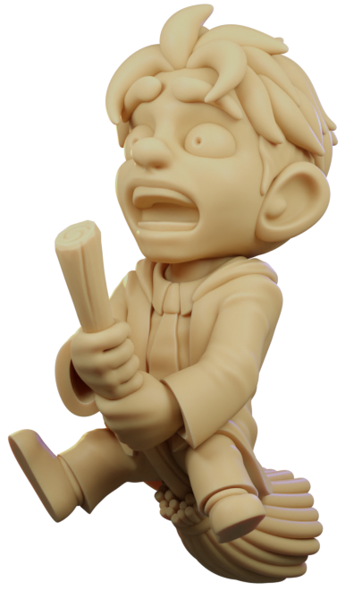 Stone King's Magic School Oversized Miniatures