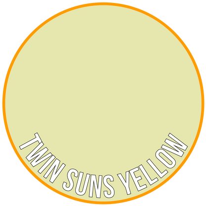 Twin Suns Yellow - Two Thin Coats Paint