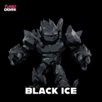 Turbo Dork: Black ICE Metallic Acrylic Paint 22ml Bottle
