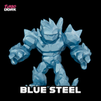 Turbo Dork: Blue Steel Metallic Acrylic Paint 22ml Bottle
