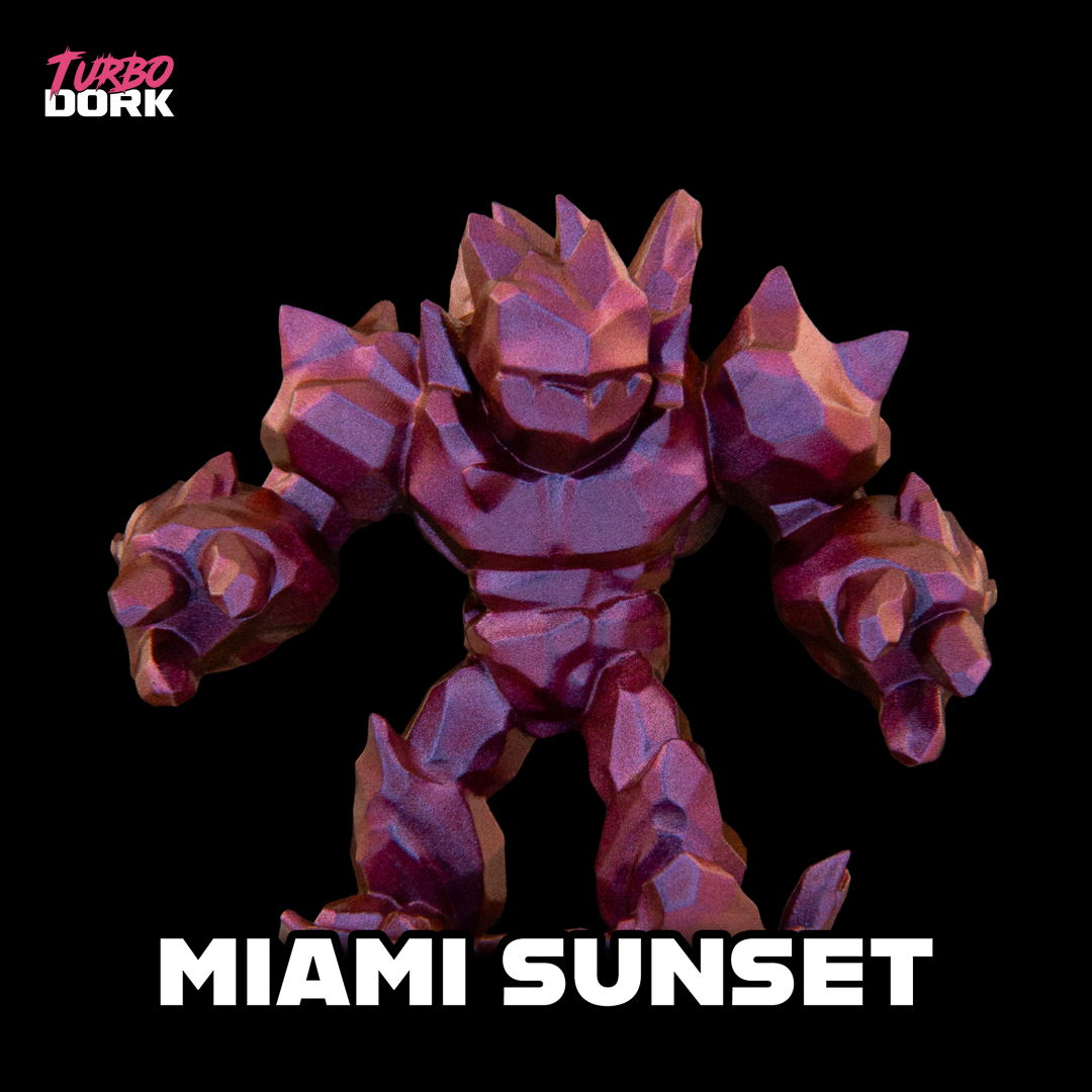 Turbo Dork: Miami Sunset TurboShift Acrylic Paint 22ml Bottle