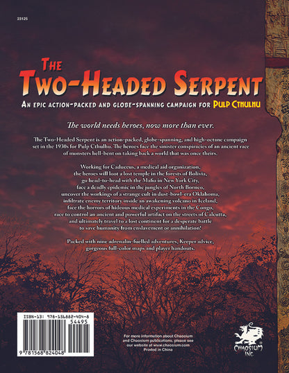 Call of Cthulhu - 7e The Two-Headed Serpent Campaign Hardcover