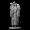 TIAMAT and Totally Not Five Dragons in a Trench Coat 28mm Scale Miniature
