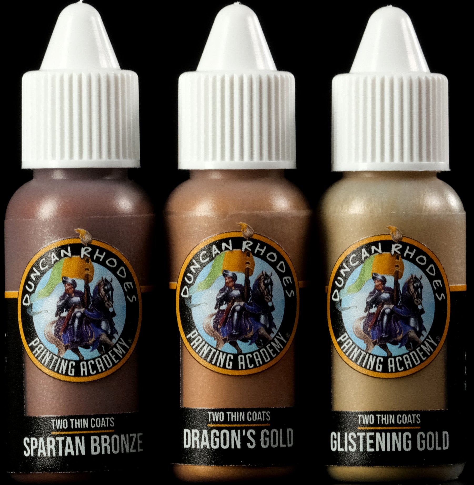 Gold Triad - Two Thin Coats Paint