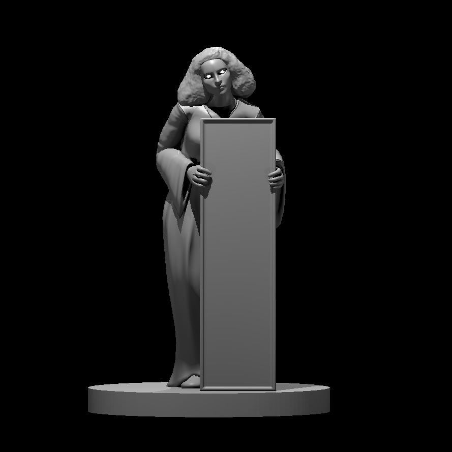 The Unknown 28mm Scale Miniature for D&D, Shapeways, Pathfinder and ...