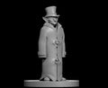 Three Goblins in a Trenchcoat miniature
