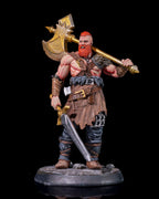 Thundar Northwolf - Dwarf Cleric -  32mm / 75mm Scale Miniature