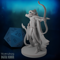 Tiefling Male Ranger 28mm Scale Miniature