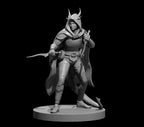 Tiefling Female Rogue 2 - 28mm Scale Miniature