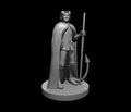 Tiefling Male Druid - 28mm Scale Miniature