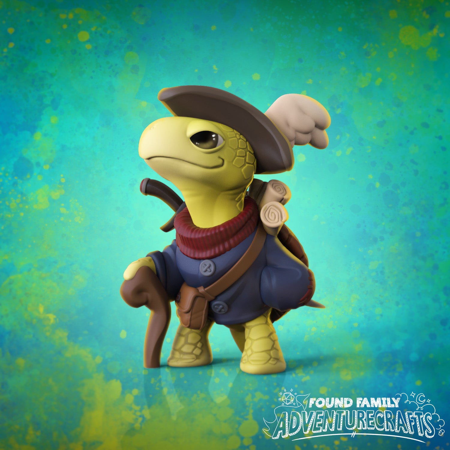 Turtle Sailor Oversized Miniature