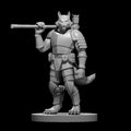 Werewolf Armorer Artificer - 28mm Scale Miniature