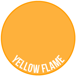 Yellow Flame - Two Thin Coats Paint