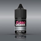 Turbo Dork: Silver Fox Metallic Acrylic Paint 22ml Bottle