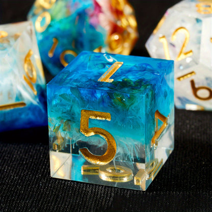 Enchanting Oasis - Resin Dice Set