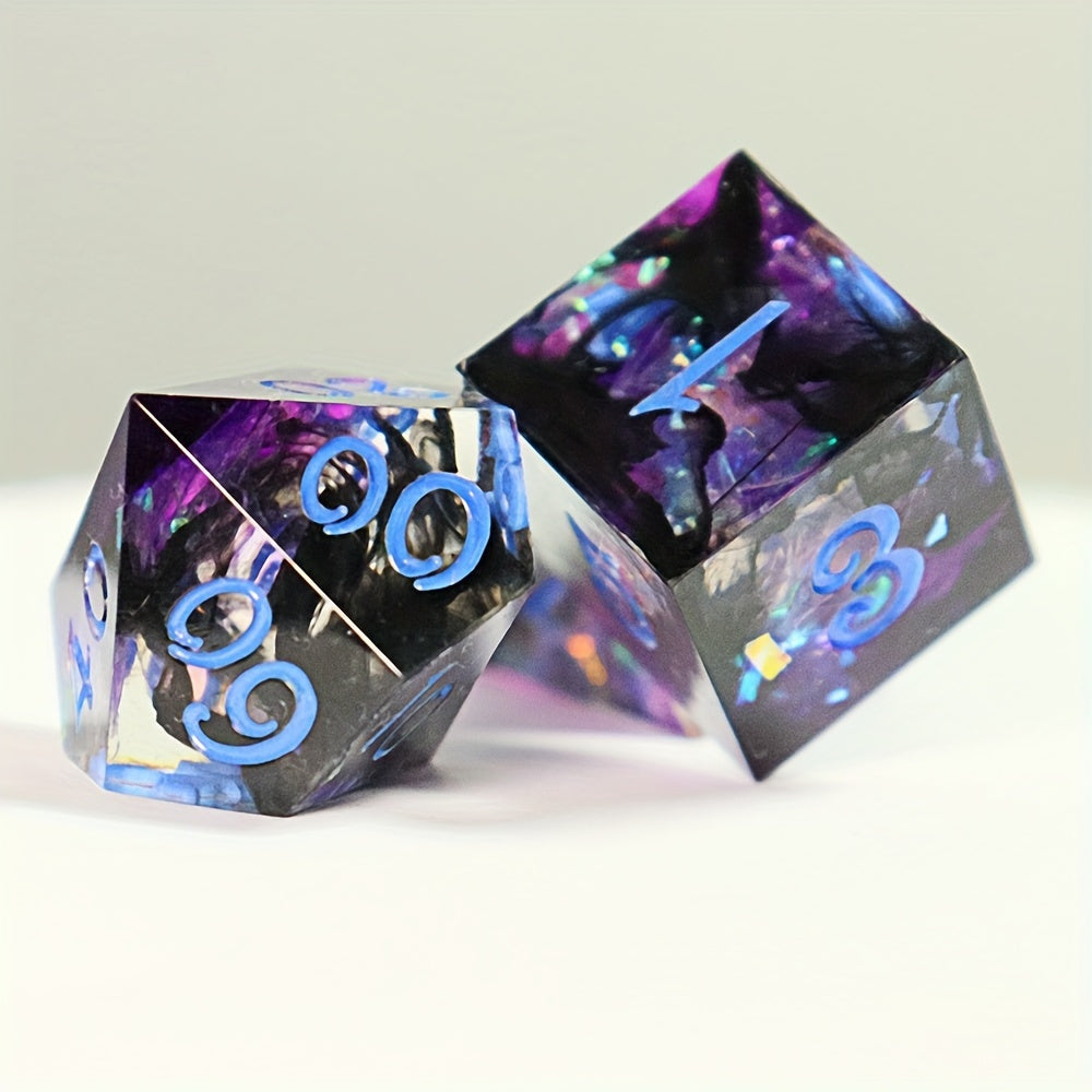 Netherite Vein - Resin Dice Set