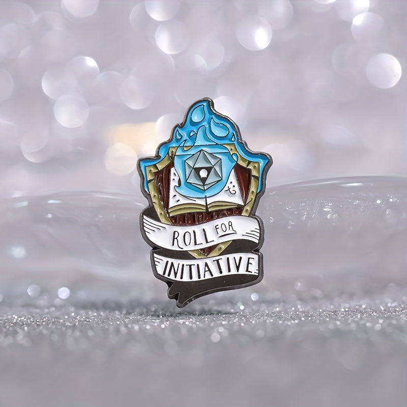 Roll For Initiative Enamel Pin Badge