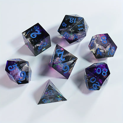 Netherite Vein - Resin Dice Set