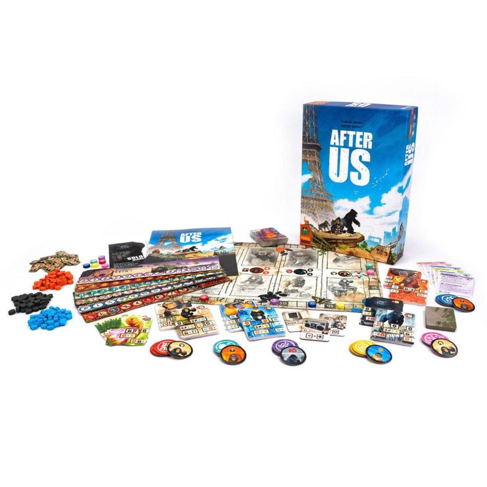After Us board game components