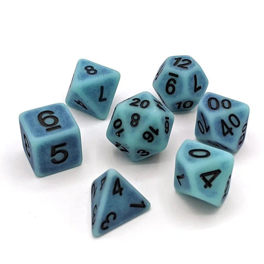 Ancient Dice Set - Peacock