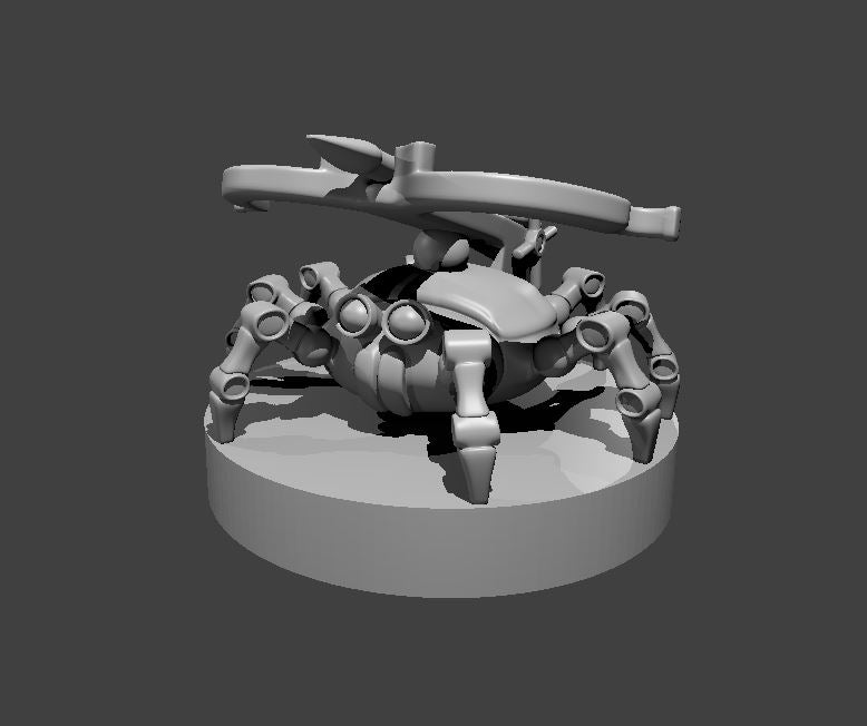 Artificer Spider Familiar - 28mm Scale Miniature
