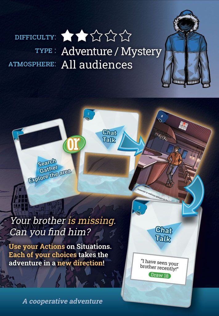 Backstories Alone Under the Ice box bottom