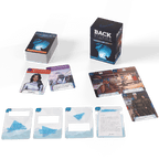 Backstories Alone Under the Ice game components and box