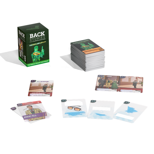 Backstories The Emerald Wedding Anniversary game components