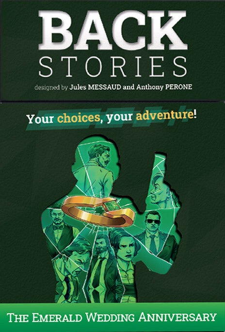 Backstories The Emerald Wedding Anniversary game box