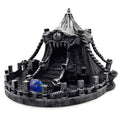 Big Top Mimic Dice Tower designed by Fates End and hand painted by BlueCyborg