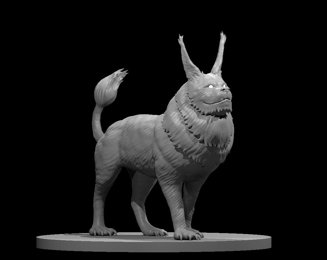 Blink Dog Monarch 28mm scale miniature