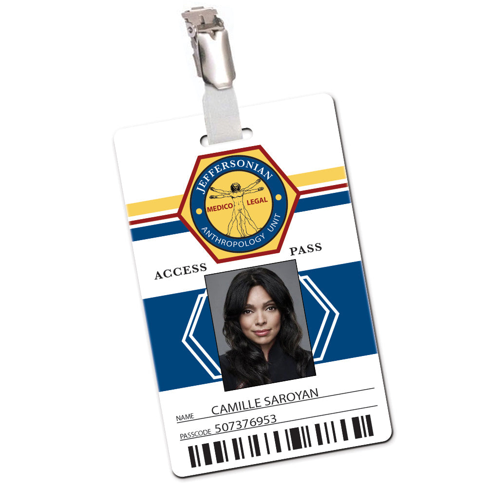 Bones Cosplay ID Card