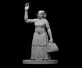 Bugbear Female Nurse 28mm Scale Miniature