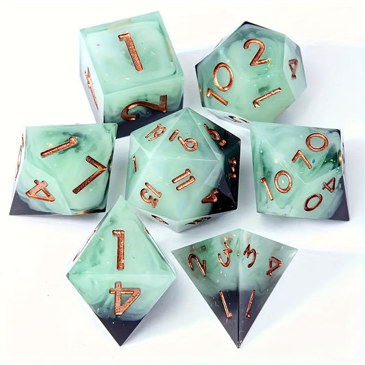 Mystic River - Resin Dice Set