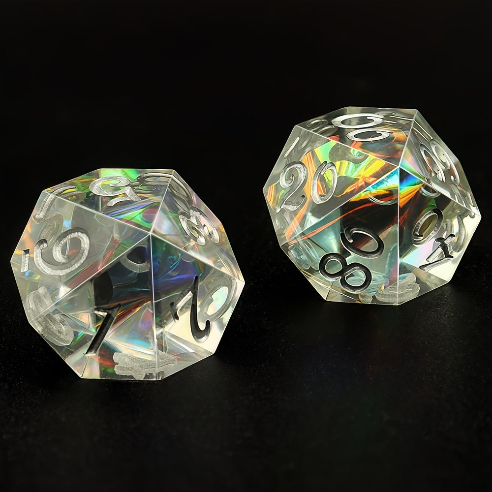 Crystal Illusion - Resin Dice Set