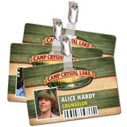 Camp Crystal Lake Counselor Cosplay ID Card