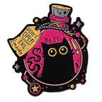 Black Cat Potion Enamel Pin Badge