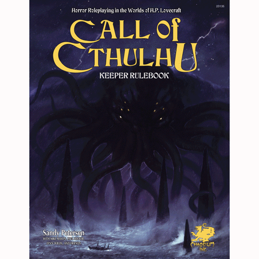 Call of Cthulhu - 7e Keeper Rulebook Hardcover