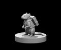 Chipmunk Death Cleric - 28mm Scale Miniature