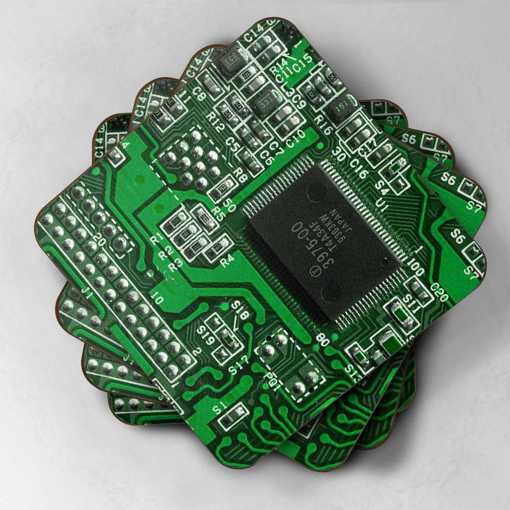 Circuit Board Coaster