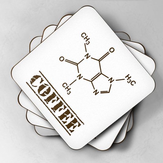 Coffee Molecule Coaster