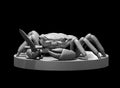 Crab with a Knife 28mm scale miniature