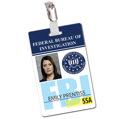 Criminal Minds Cosplay ID Card