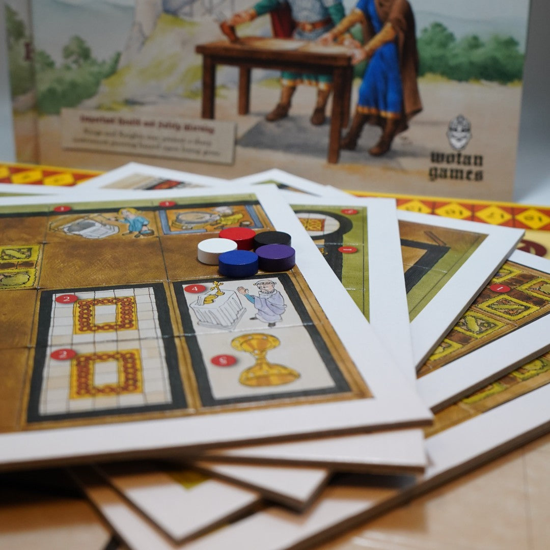 Camelot - The Build - a Tile-Laying Board Game for All Ages