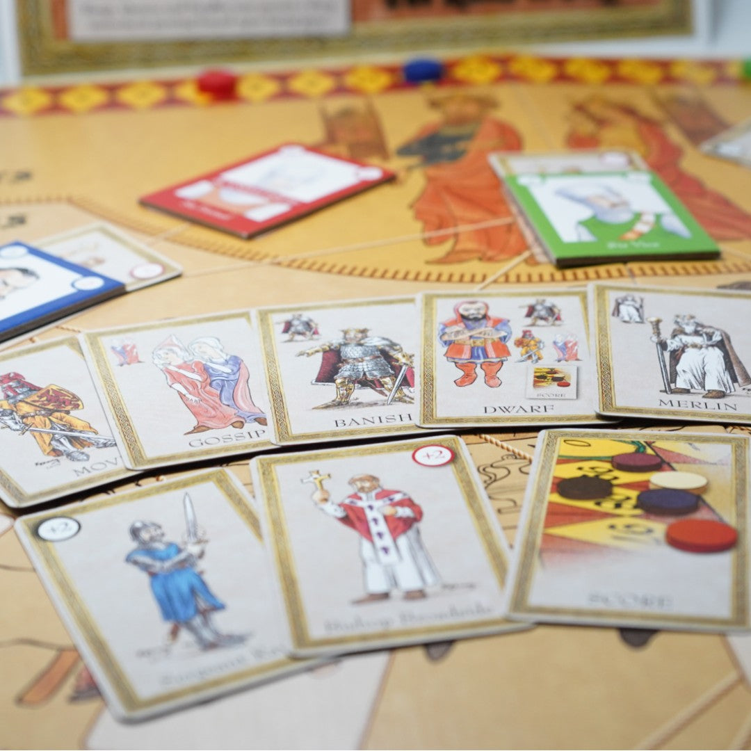Camelot - The Court: Master the Art of Medieval Politics - Board Game