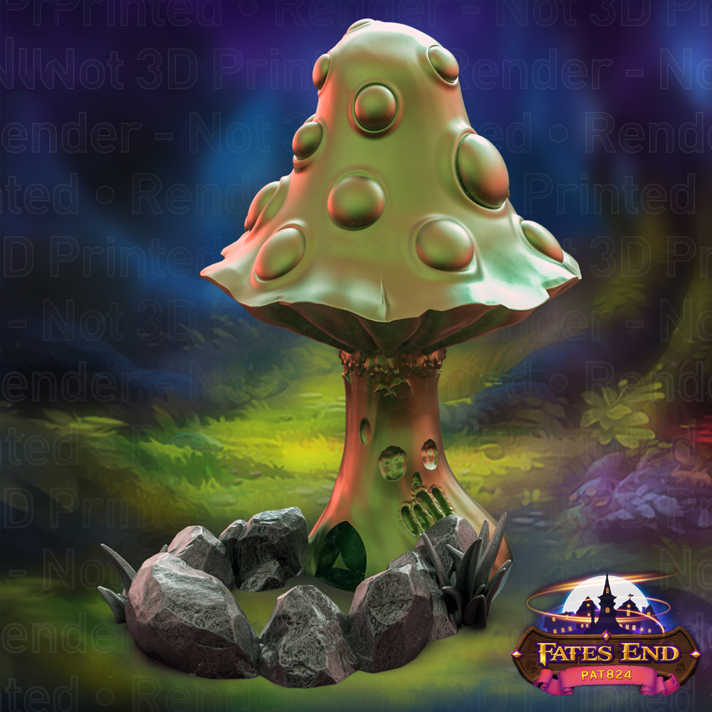 Curious Mushroom Dice Tower